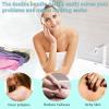 4Pcs Back Scrubber for Shower, Nylon Exfoliating Body Washcloth, Stretchable Back Scrubber With Handle, Back Washer for Women Men view 3