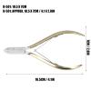 Cuticle Trimmer Professional Stainless Steel Cuticle Nippers Scissors Dead Skin Removal Nail Cutters Manicure Pedicure Tool (D-501) view 3