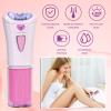 FUSSWIND Glabrous Skin Epilator - 2023 Best Glamorous Skin Smooth Glide Epilator for Women Face, Glamorous Skin Wireless Epilator, Glamorous Skin Hair Removal, for Body Face Legs (2Pcs) view 2