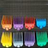 10Pcs Fashion Men Hair Clipper Limit Comb Salon for Barber Cutting Guide Replacement Attachment Hair Trimmer Styling Tools view 2