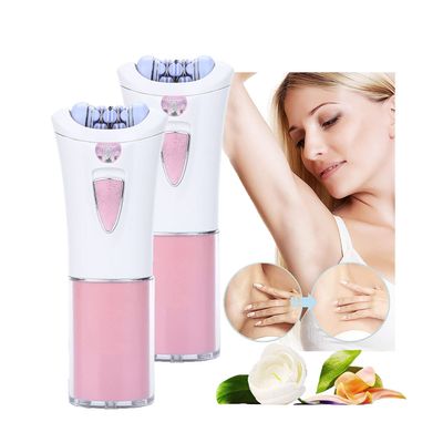 Glabrous Skin Epilator, Glabrousskin Hair Remover, Glamorous Skin Epilator for Face, Smooth Glide Epilator for Women Face Sensitive Skin Armpits, Bikini, Legs Hair Removal (2pc)