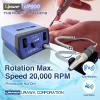 [Upower] UP200 Professional Nail Drill Machine, 20000 RPM Electric File for Nails, Low Noise & Low Vibration (Made in Japan) Produced by URAWA Corp. view 2