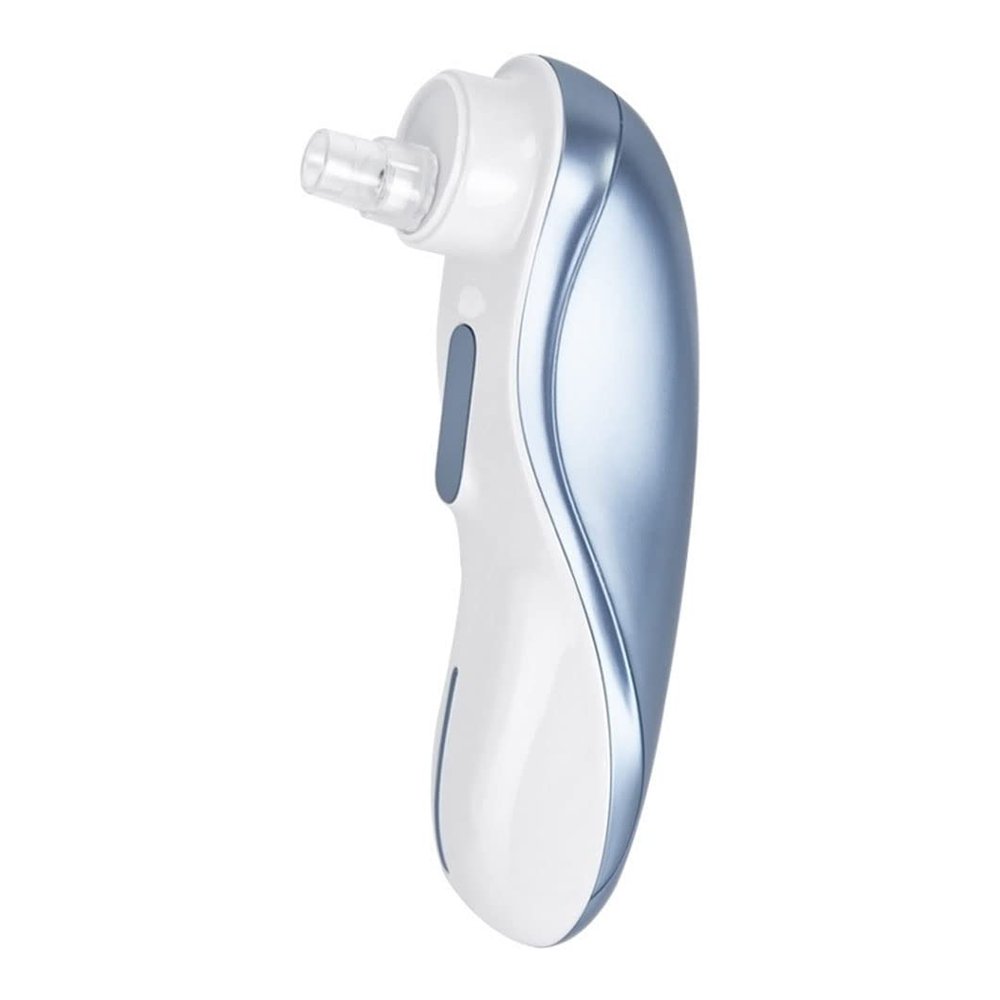 Marycan Electric Visual Blackhead Absorber, 3 Modes Portable Blackheads Suction Device, USB Rechargeable Blackhead Suction Tool with 6 LED Lights, for Facial Deep Cleansing (Color : Blue)