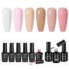 beetles Gel Polish Nail Set 6 Colors Ultimate Monochrome Collection and Gel Polish Nail Set 6 Colors Ultimate Monochrome Collection view 1