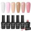 beetles Gel Polish Nail Set 6 Colors Ultimate Monochrome Collection and Gel Polish Nail Set 6 Colors Ultimate Monochrome Collection view 2