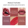 HANDAIYAN Long lasting Matte Liquid Lipstick colorful lipstick set Waterproof and Sweatproof Matte Super Long Lasting Velvet Lipstick Rich and Delicate Lipstick Gift Box Set nude red lipstick (12#) view 3
