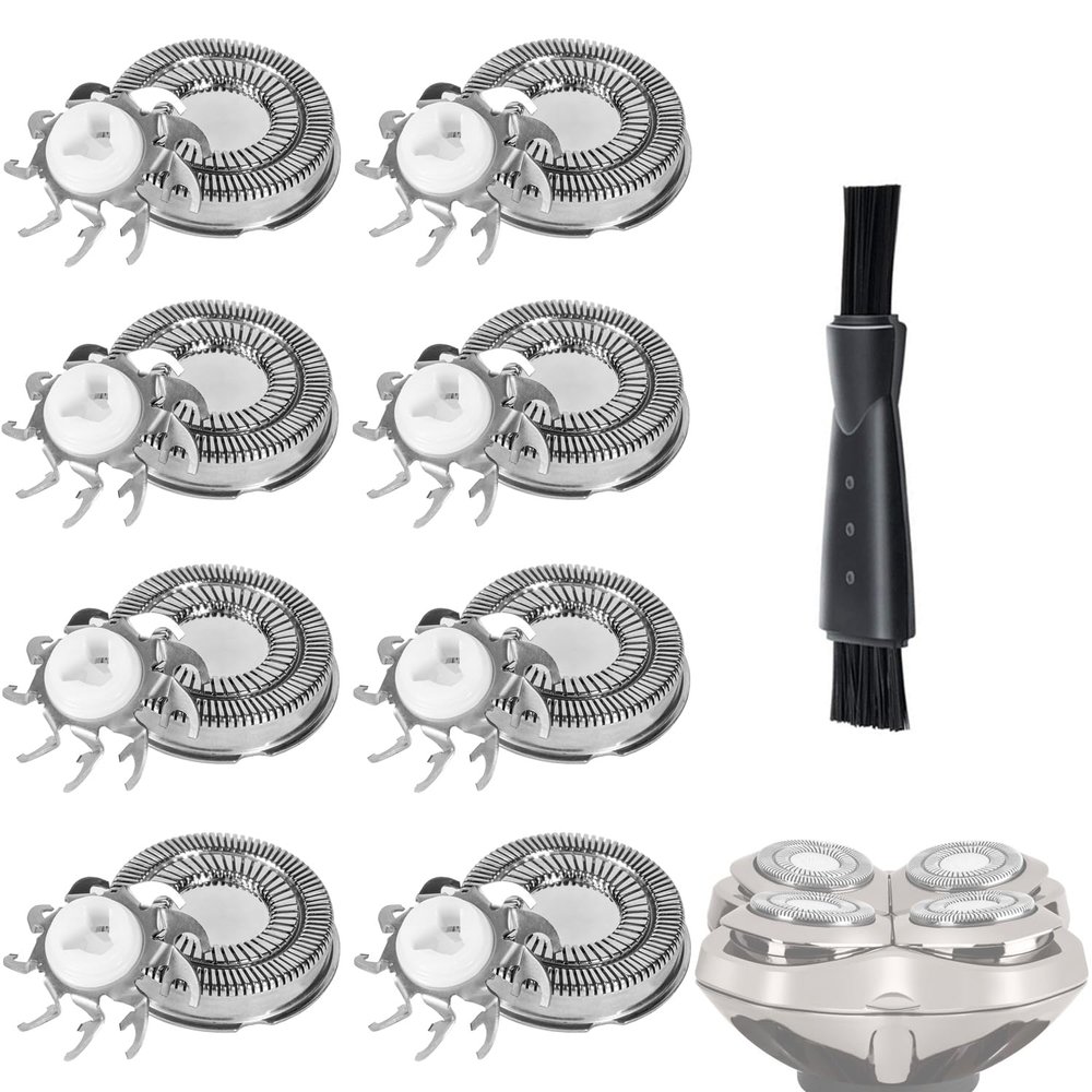 Shaver Replacement Blades compatible with Skull Shaver Pitbull Gold Pro Shaver Men's Electric Shaver Replacement Heads,Replacement Heads for Electric Shavers8Count