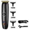 OPLLER Hair Clippers,Beard Trimmer for Men, Professional Hair Trimmer for Men Electric Face Beard Body Hair Clipper Rechargeable Mustache Hair Cutting Machine view 2