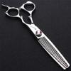 6.0 Inch Hair Scissors Set,Professional Hairdressing Scissors 440C Stainless Steel Styling Tool (Light And Sharp),for Kids,Women And Men (Blue) view 2