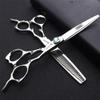 6.0 Inch Hair Scissors Set,Professional Hairdressing Scissors 440C Stainless Steel Styling Tool (Light And Sharp),for Kids,Women And Men (Blue) view 4