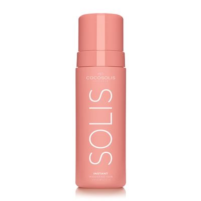 COCOSOLIS SOLIS Instant Weekend Tan Self-tanning lotion for face and body, mousse with immediate effect and washable, for a rich, natural and long-lasting tan, with plant-based DHA (200 ml)