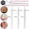 BodyAce G23 Titanium Threadless Piercing Taper, 14G 16G 18G Piercing Taper Insertion Pin, Body Piercing Stretching Kit Assistant Tool for Nose/Ear/Navel/Lip/Eyebrow [20G(0.8mm)] view 3
