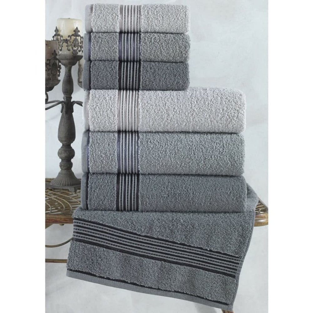 6PC Cotton Face Towel Adult Washing Towel Men Women Bath Towel Set Quick Dry Soft Water Absorbent Household Lint-Free (Color : C, Size : 1ps) (B 1ps)