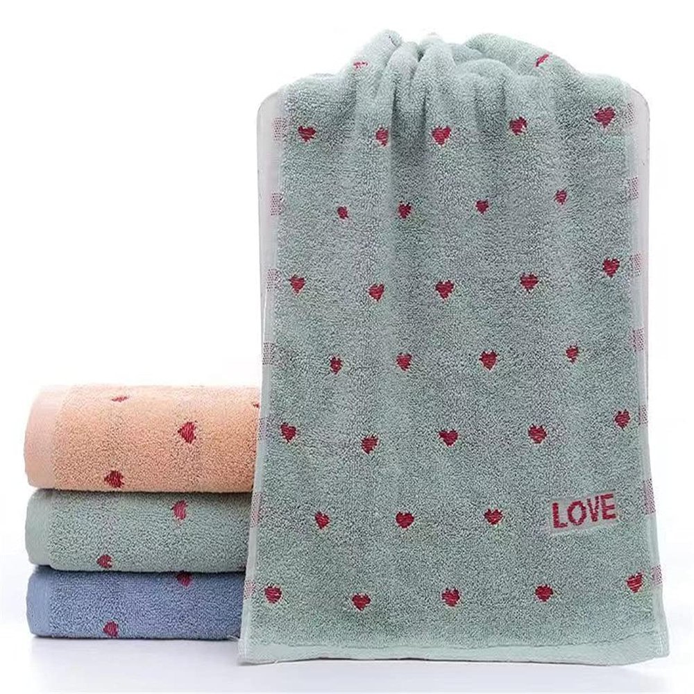 1 Piece of Skin-Friendly Towel, Adult Soft Face Towel, Thick Absorbent Facial Towel (Color : B, Size : 3470 cm) (A 34 * 70 cm)