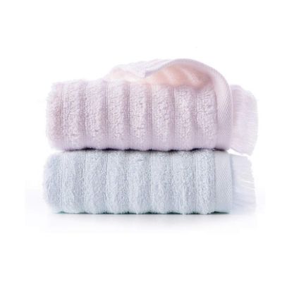 2 Packs of Towels, Cotton Face Wash, Household Adult Towels, Soft Absorbent Cotton Face Wipes (Color : C) (A)