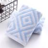 British Jacquard Lattice Cotton Washcloth Travel Hotel Motel Camping Portable Clean Face Towel (Color : C, Size : 35x75cm) (A 35x75cm) view 1
