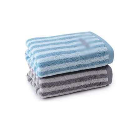 2 Towels, Pure Cotton Face Wash, Household Adult Non-Shedding, Soft Cotton Absorbent Men and Women Thickened Face Towel (Color: D) (B)