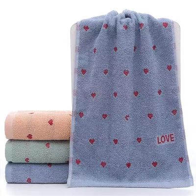 1 Piece of Skin-Friendly Towel, Adult Soft Face Towel, Thick Absorbent Facial Towel (Color : C, Size : 3470 cm) (B 34 * 70 cm)