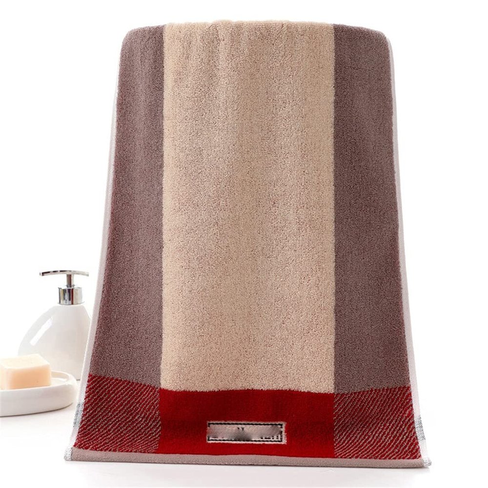 1pcs Towels Off Gear Thickened Face Towel Adult Couple Men and Women Daily Use Large Face Towel (Color : A, Size : 3474 cm) (A 34 * 74 cm)