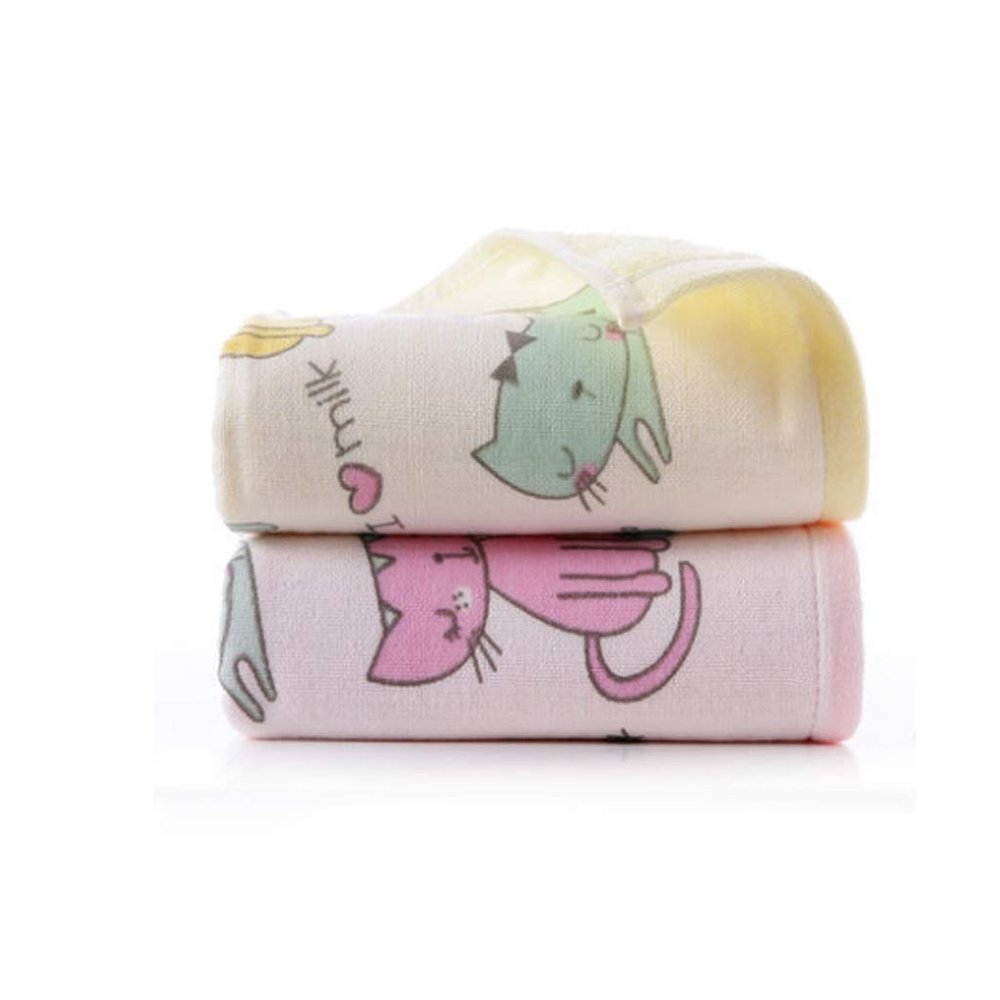 2 Packs of Towels, Cotton Face Wash, Household Adult Towels, Soft Absorbent Cotton Face Wipes (Color : C) (D)