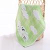 30-30cm Cotton Soft Hand Towel Home Cleaning Face for Towel Dog Handkerchief Towels (Color: Blue) (Green) view 1
