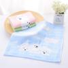 30-30cm Cotton Soft Hand Towel Home Cleaning Face for Towel Dog Handkerchief Towels (Color: Blue) (Green) view 2