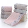 1pcs Pure Cotton Absorbent Skin Towel Jacquard Broken File Plain Face Towel Soft Towel (Color : B, Size : 34 * 74 cm) (B 34 * 74 cm) view 3