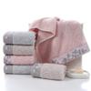 1pcs Pure Cotton Absorbent Skin Towel Jacquard Broken File Plain Face Towel Soft Towel (Color : B, Size : 34 * 74 cm) (B 34 * 74 cm) view 4
