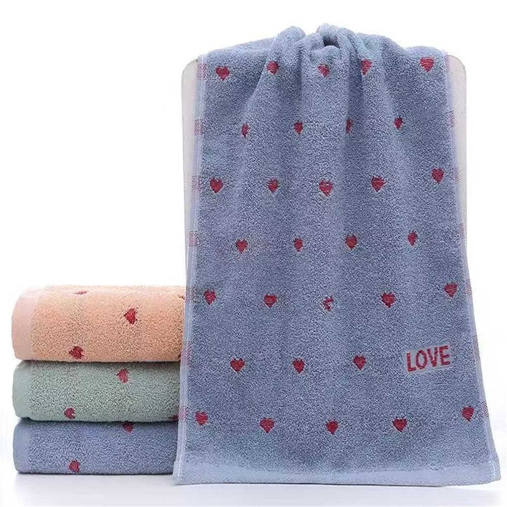 1 Piece of Skin-Friendly Towel, Adult Soft Face Towel, Thick Absorbent Facial Towel (Color : C, Size : 3470 cm) (B 34 * 70 cm)