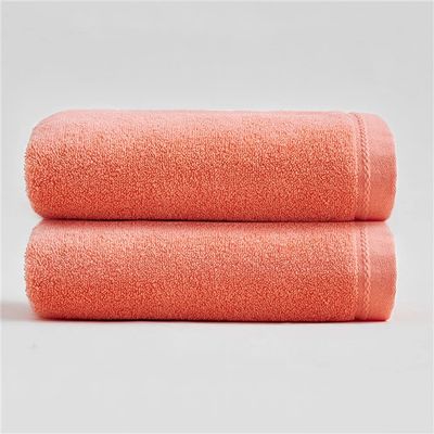 Men's and Women's Face Washing and Bathing Cotton Soft Absorbent and Quick-Drying 2-Pack Towels (Color : D, Size : 3475cm) (A 34 x 76 cm)