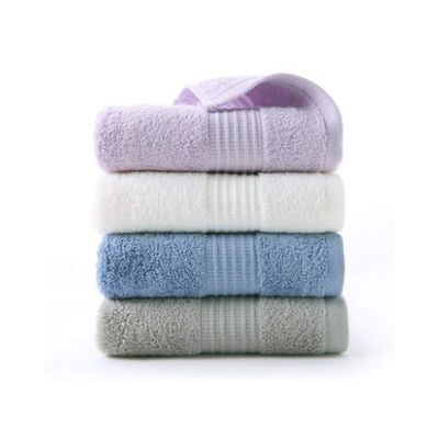 4 Towels, Pure Cotton Face Wash, Household Adult Large Towel, Soft Absorbent Cotton, Wipe Face (Color: A) (C)