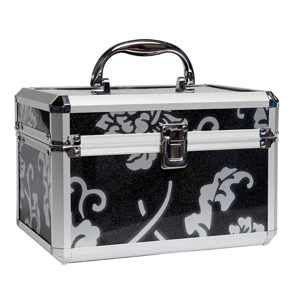 Cosmetic Case Vanity Case kable Beauty Makeup Nail Jewelry Portable Case Storage Box