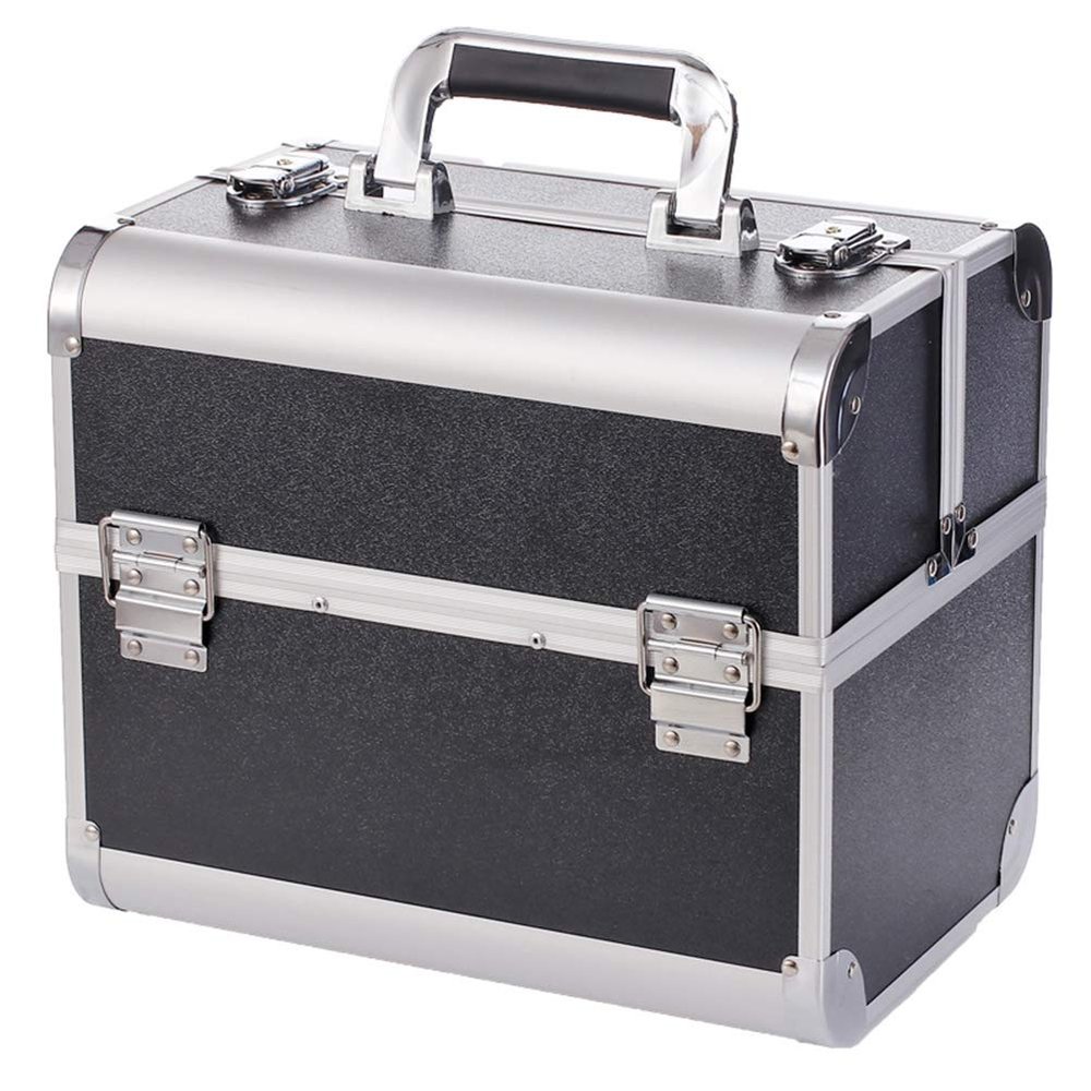 Cosmetic Case Vanity Case kable Beauty Makeup Nail Jewelry Portable Case Storage Box