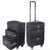 Makeup Trolley Case High Capacity Universal Wheel Waterproof Pe Material Professional Makeup Artist Beautician Manicure/Toolbox view 1