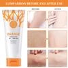2Pcs Orange Exfoliating Gel Scrub Face Body Skin, Orange Exfoliating Gel, Natural Orange Peeling Gel Face Scrub view 2