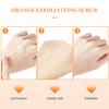 2Pcs Orange Exfoliating Gel Scrub Face Body Skin, Orange Exfoliating Gel, Natural Orange Peeling Gel Face Scrub view 3