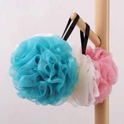 Large Bath Ball, Adult Bath Ball, Bath Flower Bath Ball 50gwhitepowder