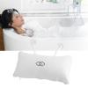 FOXBI Bath Pillow for Tub Anti-Slip Soft Comfortable Bathtub Spa Cushion with Suction Cups Relax & Comfy Breathable Neck & Head Support Spa Pillow for Bathtub Home Holiday Rest Essential, Hot Tub view 1