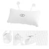 FOXBI Bath Pillow for Tub Anti-Slip Soft Comfortable Bathtub Spa Cushion with Suction Cups Relax & Comfy Breathable Neck & Head Support Spa Pillow for Bathtub Home Holiday Rest Essential, Hot Tub view 2