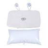 FOXBI Bath Pillow for Tub Anti-Slip Soft Comfortable Bathtub Spa Cushion with Suction Cups Relax & Comfy Breathable Neck & Head Support Spa Pillow for Bathtub Home Holiday Rest Essential, Hot Tub view 3