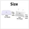 FOXBI Bath Pillow for Tub Anti-Slip Soft Comfortable Bathtub Spa Cushion with Suction Cups Relax & Comfy Breathable Neck & Head Support Spa Pillow for Bathtub Home Holiday Rest Essential, Hot Tub view 4