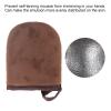Saluaqui Self Tanning Mitt for Self Tan, Self Tanner Mitt for Application of Self Tanner, Flocking Self Tanner Mitten Lotion Applicator Small Sunless Tanner Mitt, Washable And Reusable (Brown) view 3