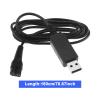 The Lord of the Tools 2PCS USB Shaver Charger Cable Compatible with Wahl Colour Pro 9649 Cordless Clippers Replacement 3.5V USB Power Cord Black 1.8m view 3