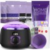 BLITZWAX Brazilian and Bikini Waxing Kit With 1lb Lavender Wax Beads, Hard Wax Warmer for Face, Legs and Body, At Home Hair Removal Kit, Beginner Friendly, Digital Fast Heating, 52 Wax Items view 1