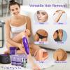 BLITZWAX Brazilian and Bikini Waxing Kit With 1lb Lavender Wax Beads, Hard Wax Warmer for Face, Legs and Body, At Home Hair Removal Kit, Beginner Friendly, Digital Fast Heating, 52 Wax Items view 3