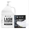 STACY LASH Eyelash Extension Shampoo 1US Gal & 100 Pairs Set Under Eye Gel Pads/Eyelid Foaming Cleanser/Safe Makeup & Mascara Remover/Lint Free Patches/Professional Supplies and Beauty Tools view 1
