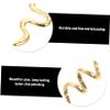 FOMIYES 16pcs Decorative Hair Extension Rings Zinc Alloy Dreadlocks Ring for Braiding Durable and Reusable Accessories for Dreadlocks and Diy Hairstyles for Parties and Daily Use view 4