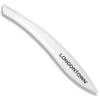 LONDONTOWN Cuticle Pusher Tool with Rubber Finish Tip Bevel Edge Professional Grade Plastic Precision Fingertip Nail Scrapper Manicure Stick Tool view 1