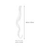 12pcs 12pcs White Curly Hair Extensions Wig Hair Streak Curly Closure Wig Clips Highlight Extensions Clip in Mermaid Wavy Wigs Hair Extension Piece Wig Fake Hair Curls for Women Girls view 4