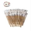 AmeriCan Goods Medical 500/Pcs Premium Cotton Swabs with Wooden Stick Long 3" Multi Use Cotton Aplicators for Medical & Dental Office view 1
